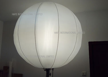 Airstar Type 400W Inflatable LED White Sphere Event Lighting Balloon Customized For Sale