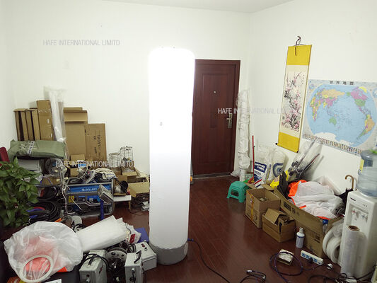 Grid Voltage 120 VAC / 230 VAC Light Tower Inflatable 575 W HMI PVC Logo Outside