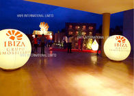 Sphere Inflatable Lighting Decoration LED , Colorful Intelligent Event Decoration Lighting