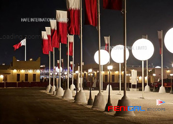 230 V 1.2 M Tripod Event Lighting Balloon Fixture Inflated By Air 400 W Metal Halide Lamp