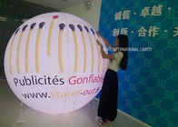 Glow / Flash Flying Helium Balloon Lights PVC Logo Outside Spheres Advertising Inflatable