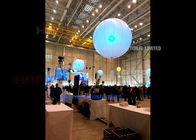 Night Flying Illuminate 2.2 M Party Events Led Helium Balloons With Lights Inside