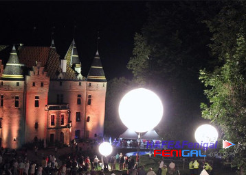 800W Stand Inflatable LED Event Lighting Balloon With Tripod For Advertising