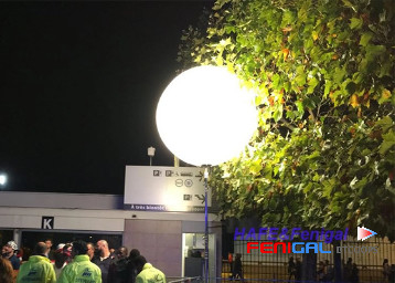 800W Stand Inflatable LED Event Lighting Balloon With Tripod For Advertising