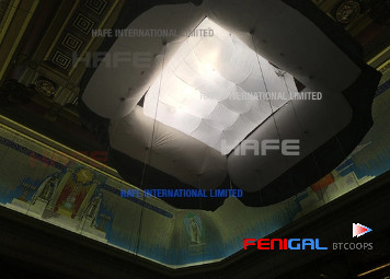 Film Industry HMI Balloon Lights Artemis Series Film Lighting Balloon 3M - 10M Balloon Tube