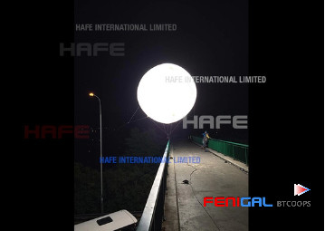 Film Industry HMI Balloon Lights Artemis Series Film Lighting Balloon 3M - 10M Balloon Tube