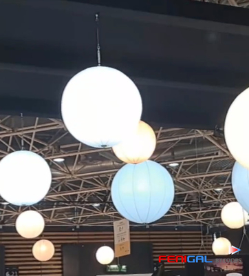 Outdoor Muse Show Event Custom Decoration with Inflatable & LED event lighting balloon for Atmosphere