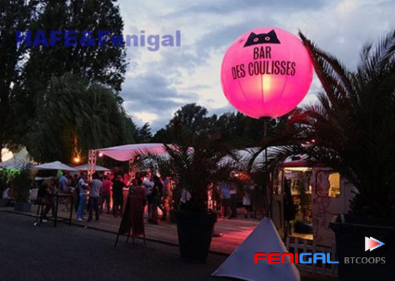Outdoor Muse Show Event Custom Decoration with Inflatable & LED event lighting balloon for Atmosphere