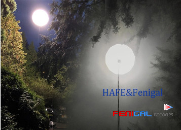 High Performance Film Lighting Balloon Evenly Diffused Flicker Free Lighting