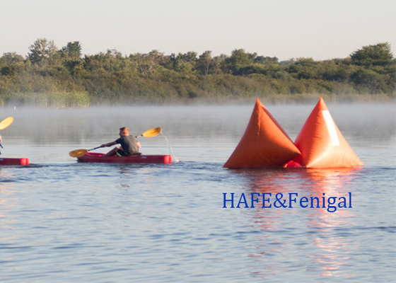 Custom Logo Water Floating Race Marker Air Buoys Swim Triathlon Marking Inflatable Buoy For Racing Markers