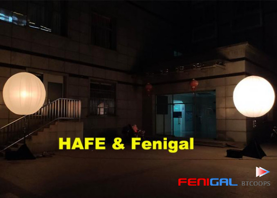 High Power 1300W-4000W Inflatable Wedding Event Lighting Balloon With CE Certification Inflatable Led Light