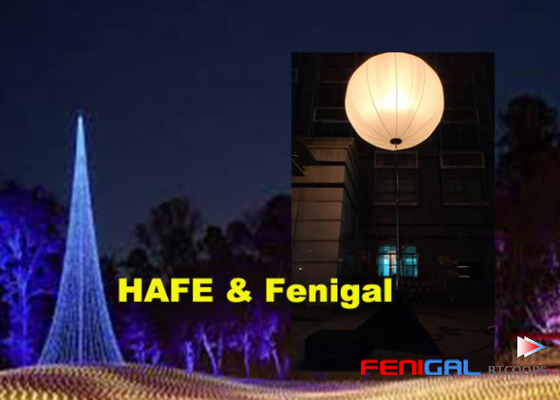 High Power 1300W-4000W Inflatable Wedding Event Lighting Balloon With CE Certification Inflatable Led Light