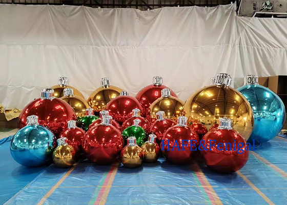 Christmas Decoration Inflatable Mirror Ball Mirror Balloon Giant Mirror Sphere Ball Big Shiny Ball