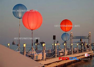 RGB Inflatable Led Light Color Changing for Events, event lighting balloon Led Lantern Lights