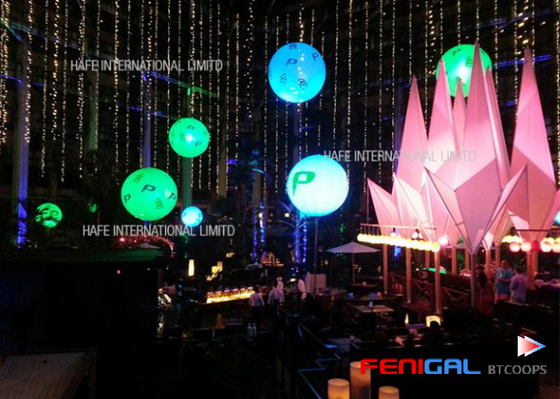 RGB Inflatable Led Light Color Changing for Events, event lighting balloon Led Lantern Lights