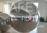 Custom Giant Festival Inflatable Event Structures 1.5 M PVC Mirror Ball Event Decoration Balloon