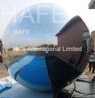 Shiny Inflatable Silvery Mirror Ball / Charming Mirror Balloons For Company Anniversary Celebration