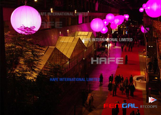 Led Dmx512 Inflatable Muse Event Lighting Balloon For Hanging Use