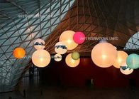 Amazing Inflatable Lighting Decoration 800w , Hanging Led Celebration Chrome Balls