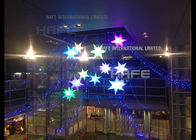 2.5m Diameter Wonderful Inflatable Lighting Decoration Star Decorative Hanging Stars