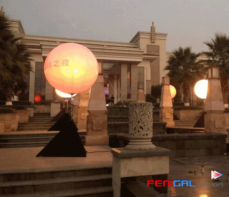 Custom LED Inflatable Event Lighting Balloon With Logo For Event Decoration Inflatable Led Lamp