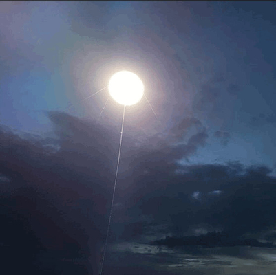 Customizable Inflatable LED Film Light Balloon For Photography Film Production Lighting