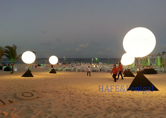 Event Decoration Inflatable Balloon Light LED 200W 400w 600w Custom Size Logo