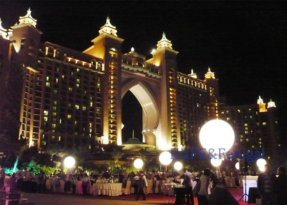 Event Decoration Inflatable Balloon Light LED 200W 400w 600w Custom Size Logo