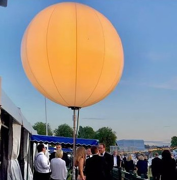 Custom LED Inflatable Event Lighting Balloon With Logo For Event Decoration Inflatable Led Lamp
