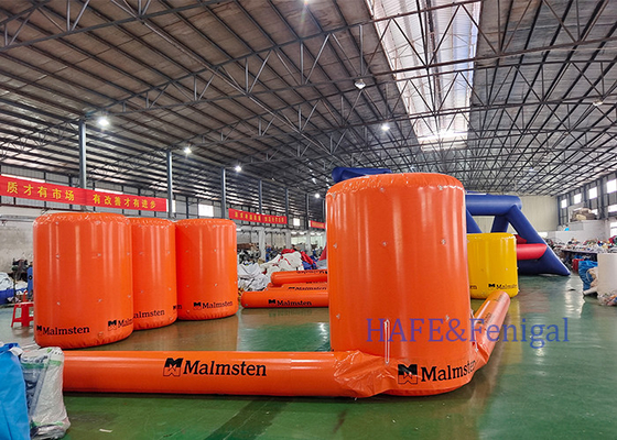 Inflatable PVC Advertising Buoy Floating Swimming Balloon For Water Sports Events