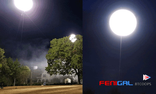 1200W Inflatable LED Balloon For Professional Film And TV Lighting