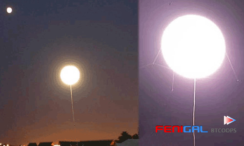 1200W Inflatable LED Balloon For Professional Film And TV Lighting