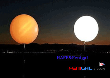 High Brightness RGBW Inflatable Event Lighting Balloon 200W LED For Advertising Activities