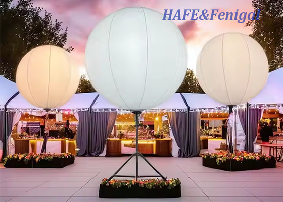 Outdoor  Activity Atmosphere Decoration Balloon Light 1-2M LED 800W Customized Logo