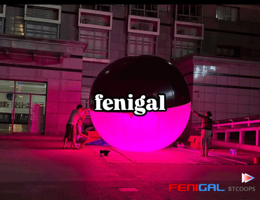 4.2m 360° Wireless DMX Inflatable LED Film Lighting Balloon for Film & Photography
