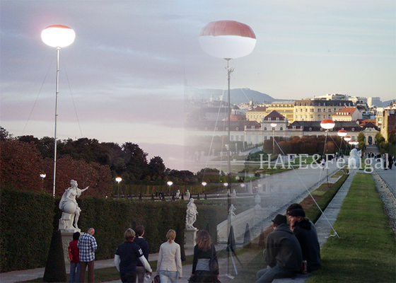 360° No Glare Outdoor Safety Area Lighting Halogen 1000W Inflatable Balloon Light Customizable