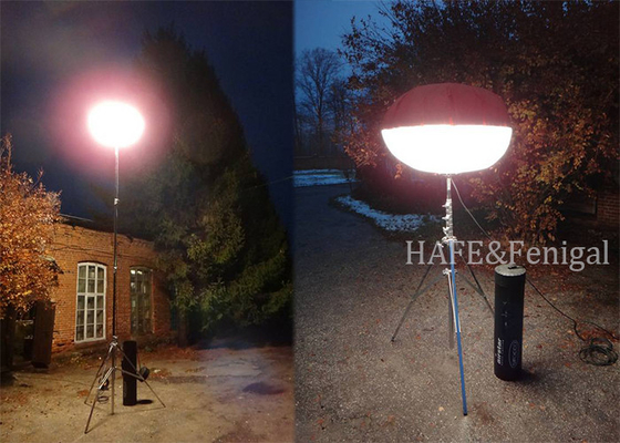360° No Glare Outdoor Safety Area Lighting Halogen 1000W Inflatable Balloon Light Customizable
