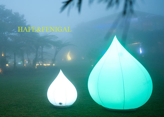 Inflatable Lotus LED Balloon Light 50 Cm 1.6ft Base Constant Air-inflated
