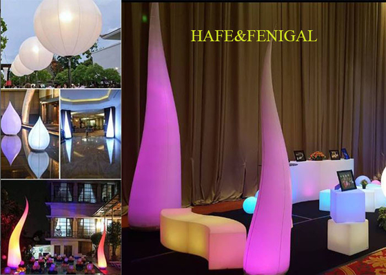Inflatable Flame LED Balloon Light 50 Cm 1.6ft Base Constant Air-inflated