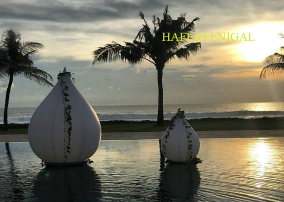 Inflatable Teardrop / Waterdrop LED Balloon Light Constantly  Air-inflated