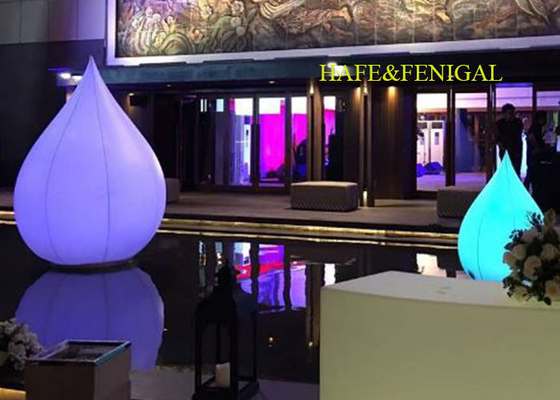 Inflatable Teardrop / Waterdrop LED Balloon Light Constantly  Air-inflated