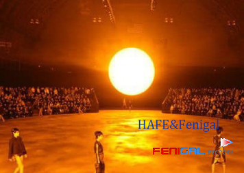 High Brightness RGBW Inflatable LED Event Lighting Balloon