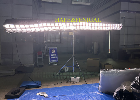 Inflatable RGBWW LED 720W Film Set Lighting Balloon Light For DP And Gaffer