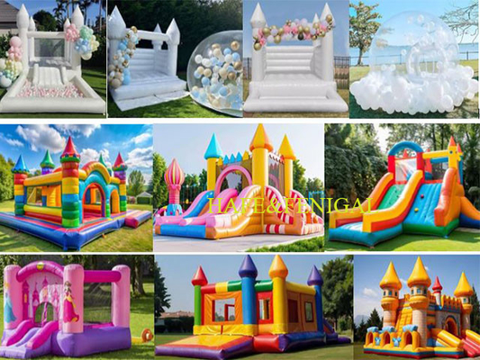Customized Durable Inflatable Bouncy Castle For Rental And Kids Party
