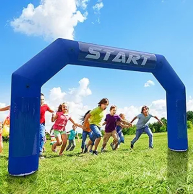 3-15m Customized Inflatable Arch The Perfect Gateway for Marathon Competitions Night Runs and Fluorescent Events