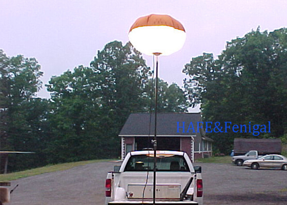 No Glare Inflatable Industrial Balloon Light Safety Lighting LED 400w Support Customization