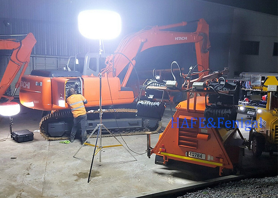 Portable Non-glare Industrial Inflatable Ball Light Safety Lighting LED HIM Multiple Light Source Customization