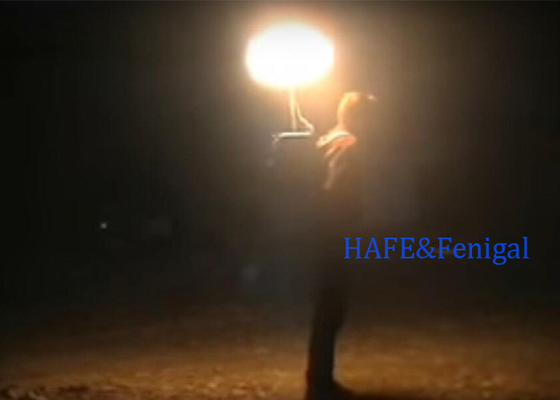 Portable Backpack Industrial Safety Balloon Light For Night Operation LED 200W Customizable