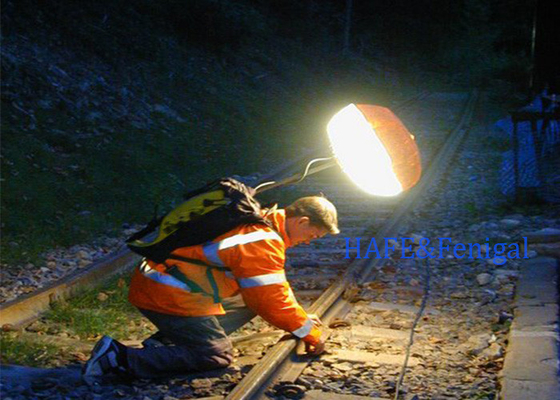 Portable Backpack Industrial Safety Balloon Light For Night Operation LED 200W Customizable