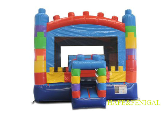 Customized Inflatable Blocks Bounce House For Family Use And Rental Business